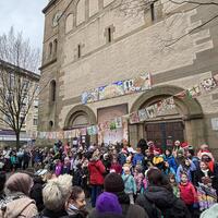 Plätzchenaktion am Werderplatz